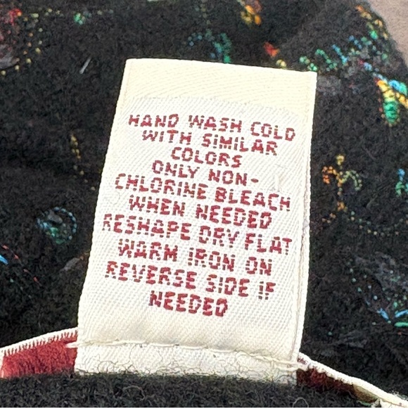 Bechamel Petites Wool Embroidered Black Jacket Zip Up - Picture 9 of 11